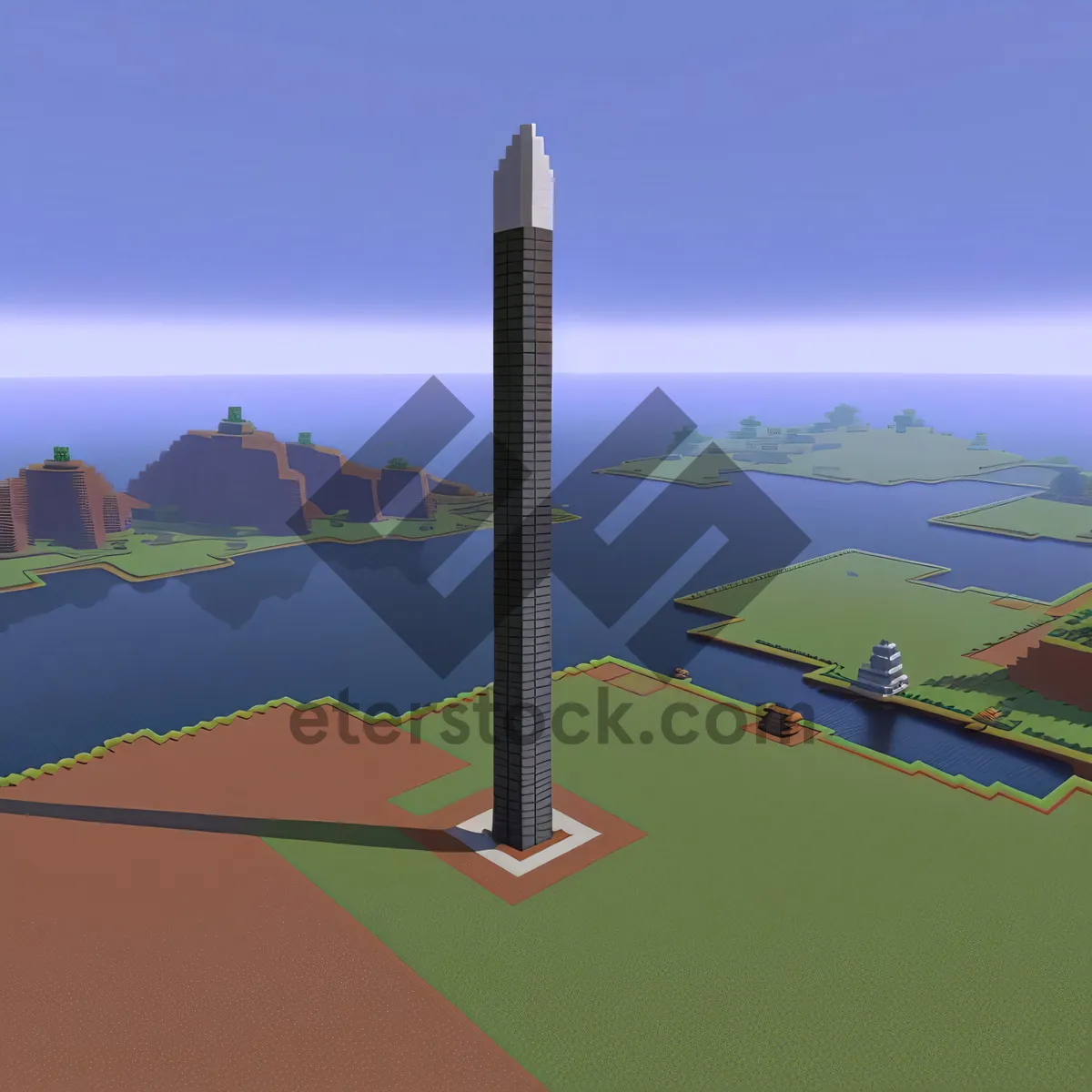 Picture of Monumental Power: Skybound Obelisk of Energy