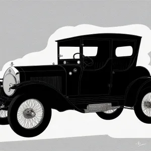 Classic Rumble Seat, Vintage Car