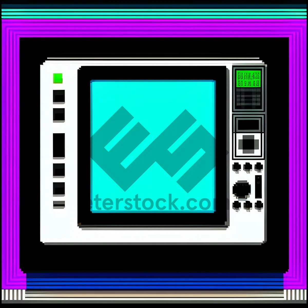 Picture of Electronic Display Icon - Black Screen Technology