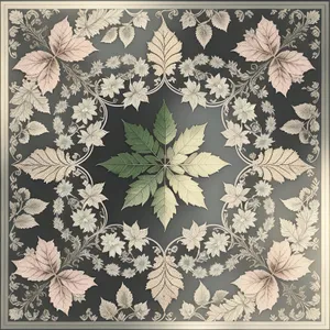 Damask Floral Wallpaper - Seamless Vintage Decorative Pattern