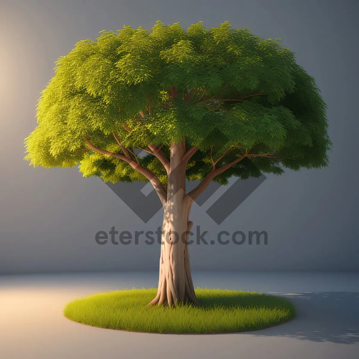 Picture of Miniature Tree Leaf for Natural Growth Environment