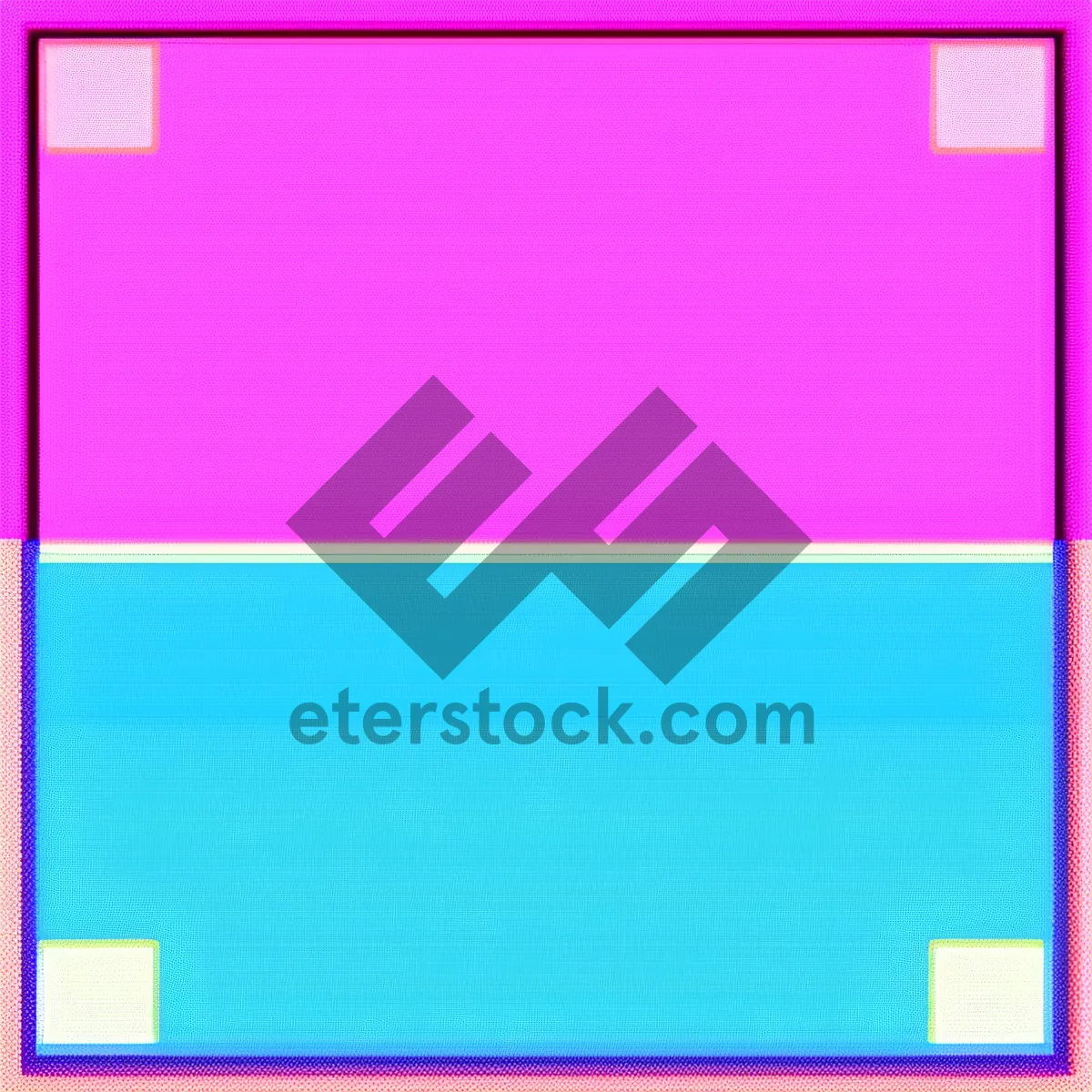 Picture of Blank Paper Frame with Artistic Border and Texture