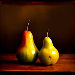 Juicy Yellow Pear - Fresh and Delicious!