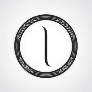 Web Design Circle Icon Set with Reflective Button