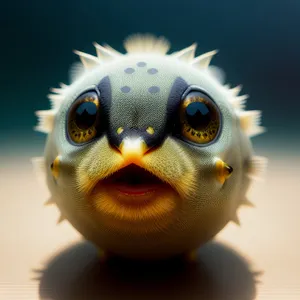 Goldfish with Engaging Eye Puff