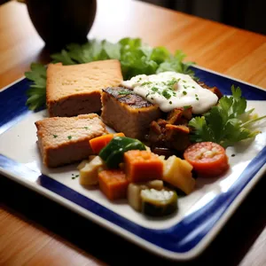 Fresh Vegetable Salad with Cheese and Pepper