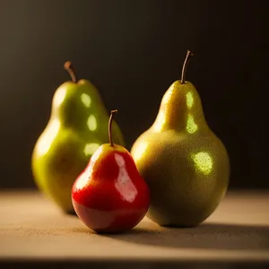 Juicy Yellow Pear, Fresh and Delicious