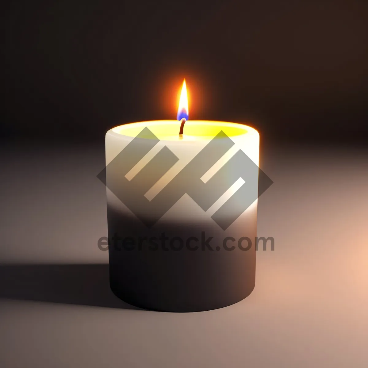 Picture of Glowing Flames: A Serene Candlelight for Relaxation