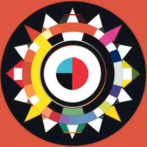 Shiny 3D Circle Computer Icon Design