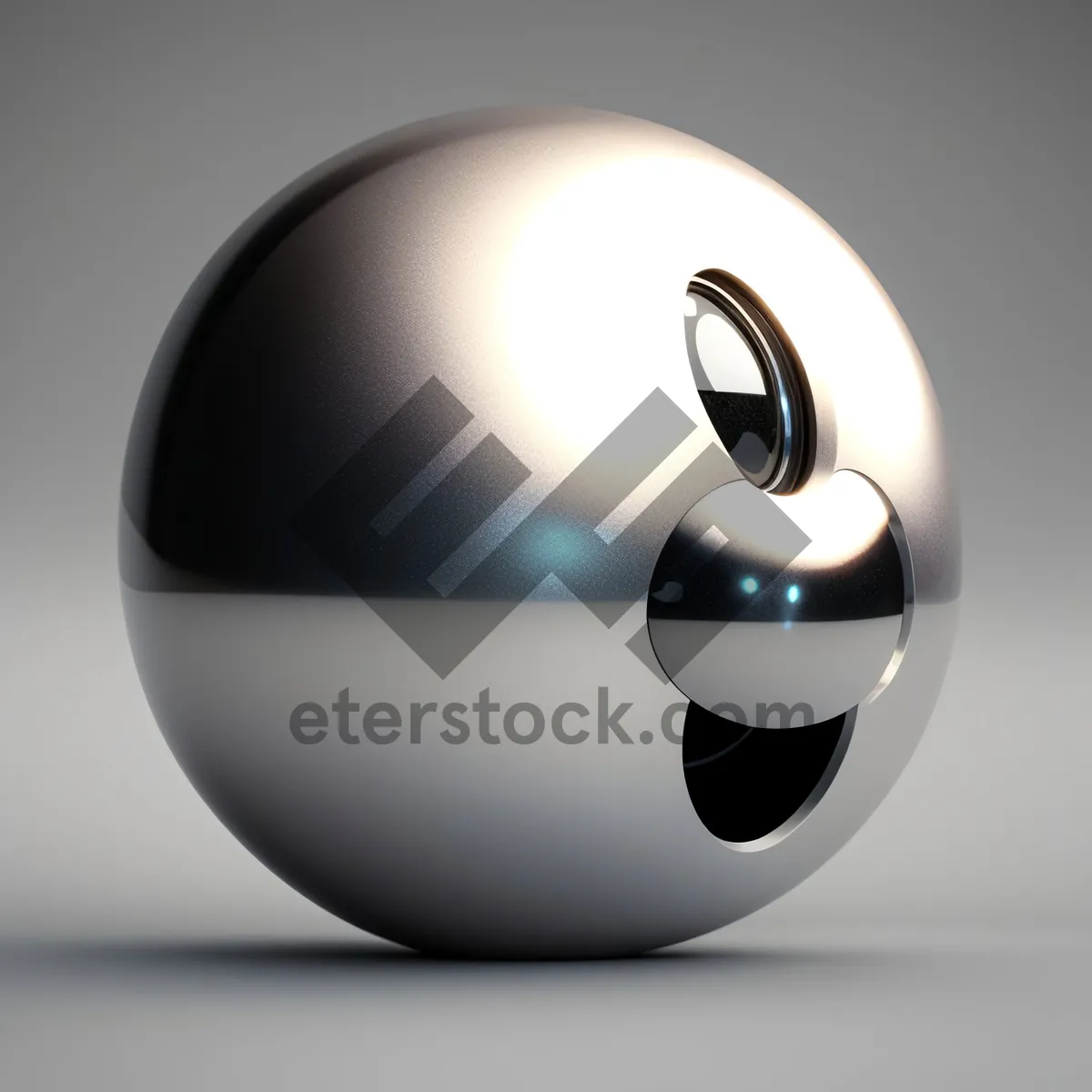 Picture of Shiny 3D Satellite Sphere Icon