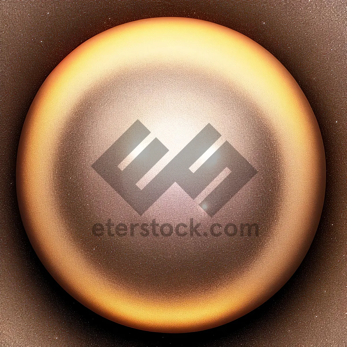 Picture of Shiny Glass Trackball with Graphic Light Reflection