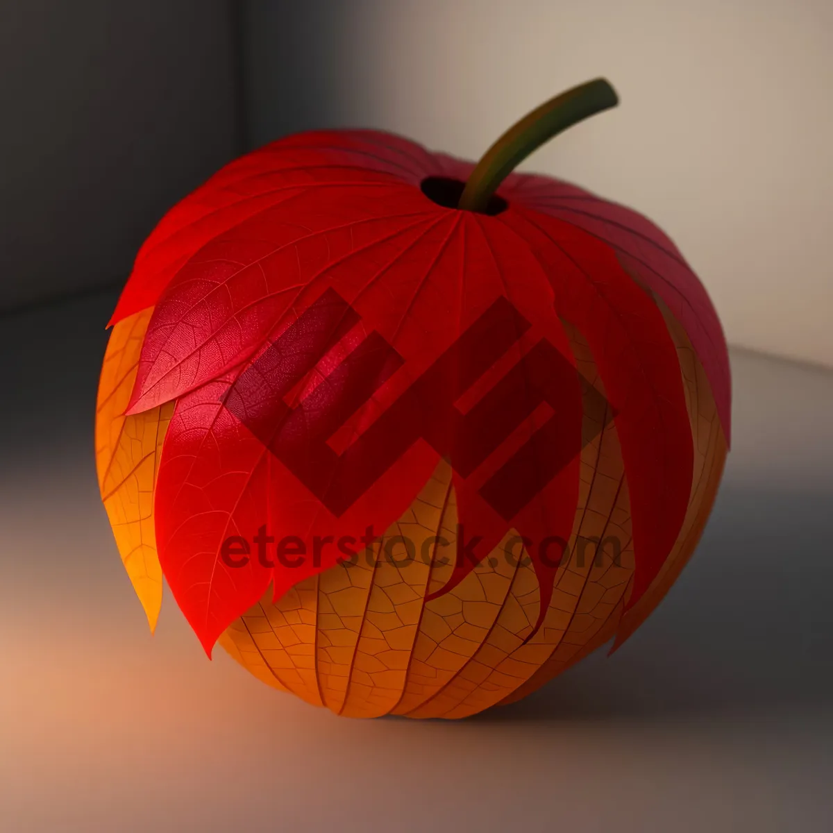 Picture of Autumn Harvest: Seasonal Pumpkin Decoration