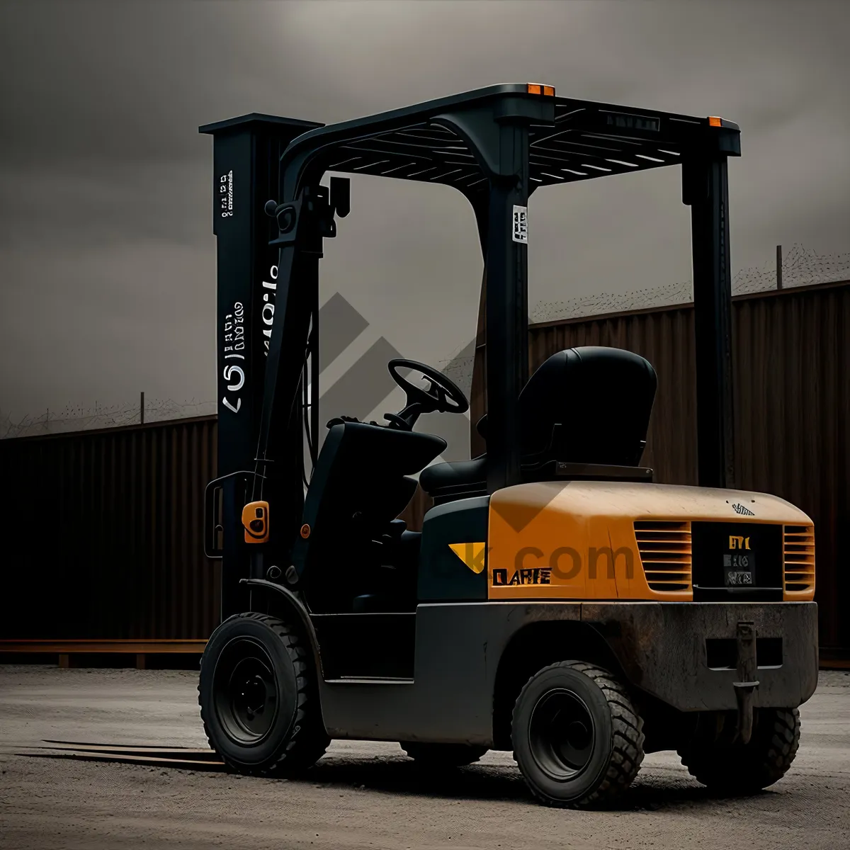 Picture of Heavy Duty Forklift Loader at Construction Site