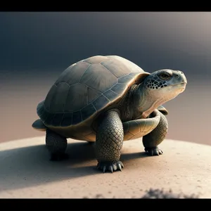 Slow-Reptile-Shell: A Fascinating Desert Terrapin