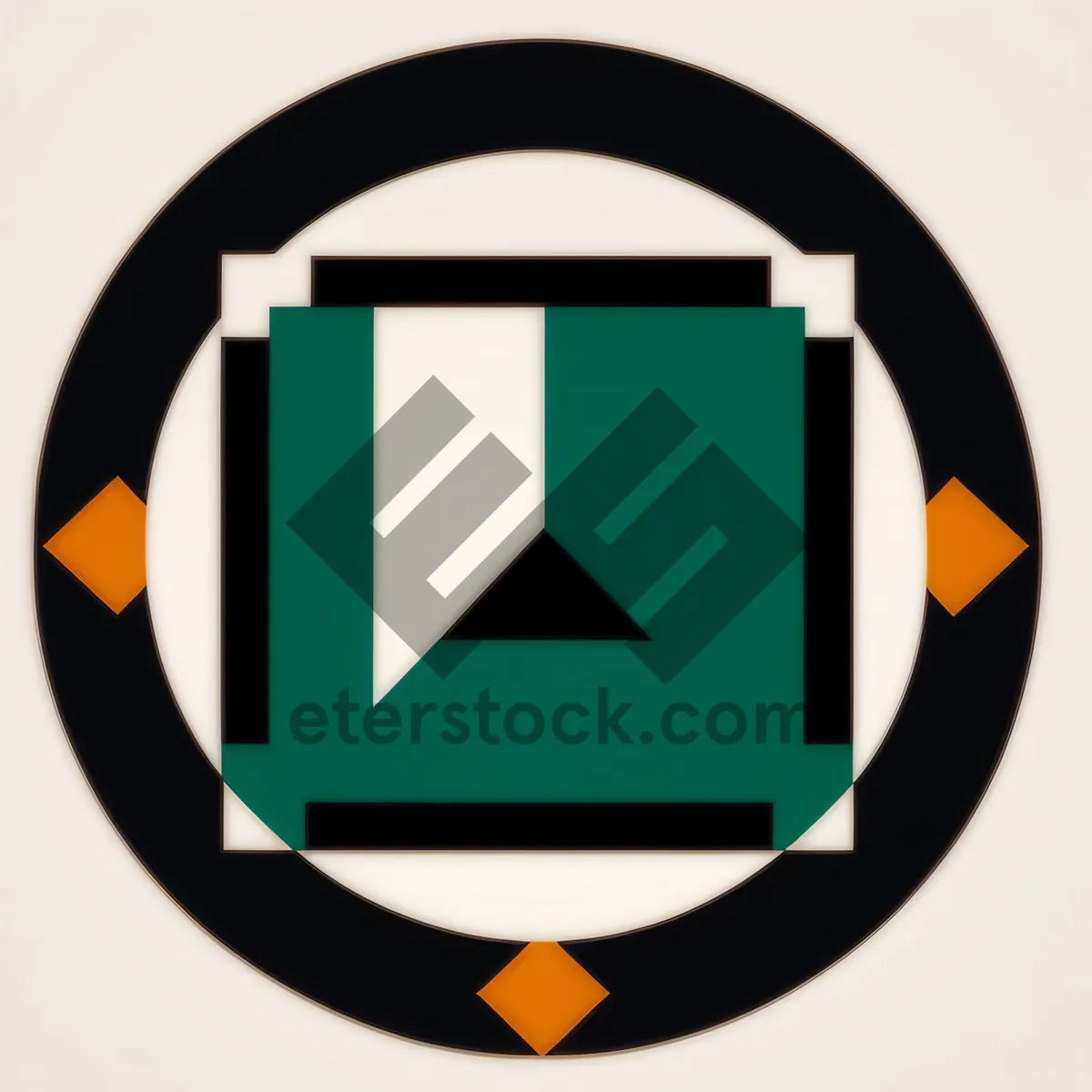 Picture of Glossy Patriot Treasury Button Icon