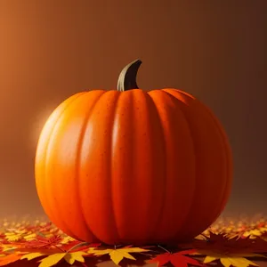 Autumn Harvest: Vibrant Orange Pumpkins for Thanksgiving