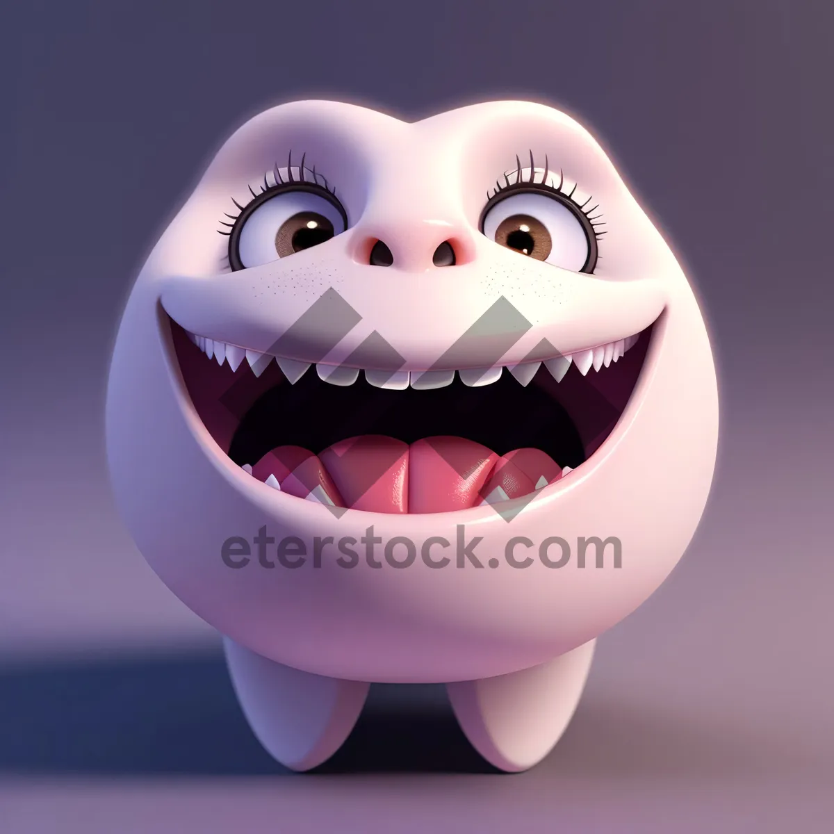 Picture of Pink Piggy Bank with Money - Savings and Finance Symbol