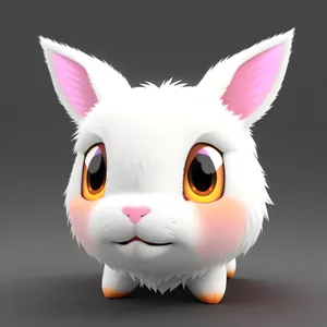 Cute Cartoon Bunny Piggy Bank