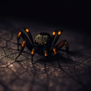 Barn Spider - Up Close and Beautiful