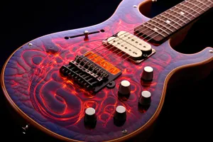 Electric Guitar Rock Performance Music Concert Player