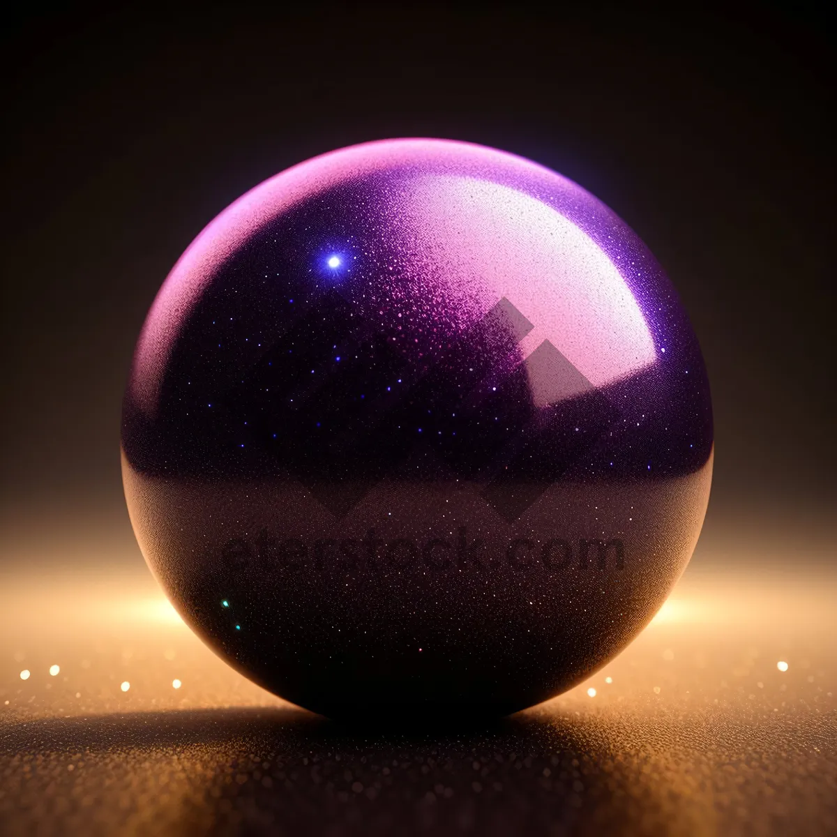 Picture of Celestial Glass Ball: A 3D Representation of the Universe