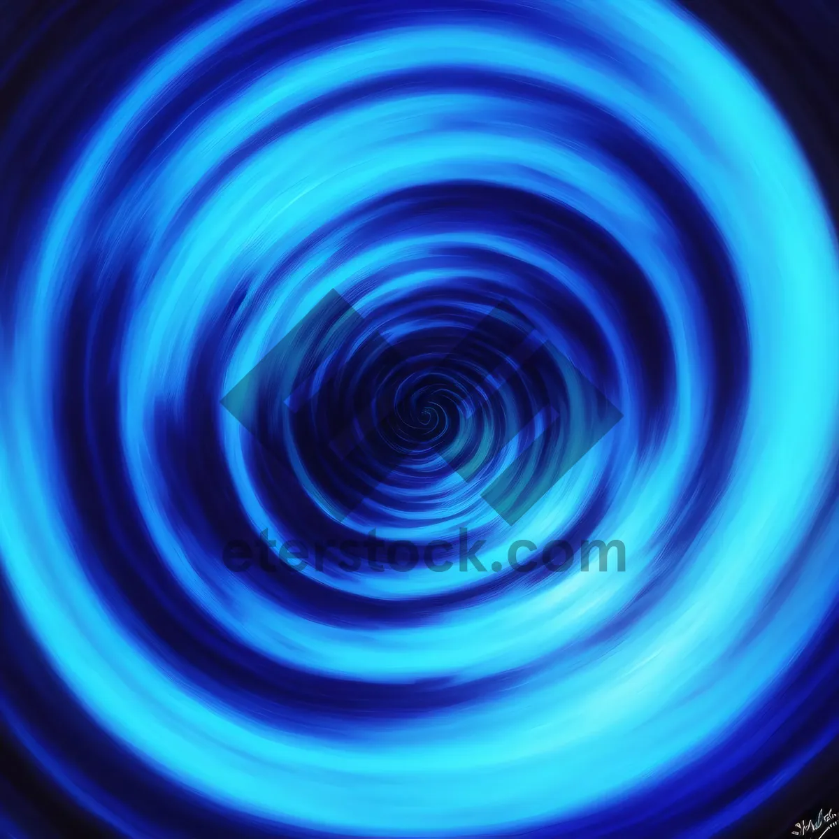 Picture of Abstract Morphing Geometric Tunnel