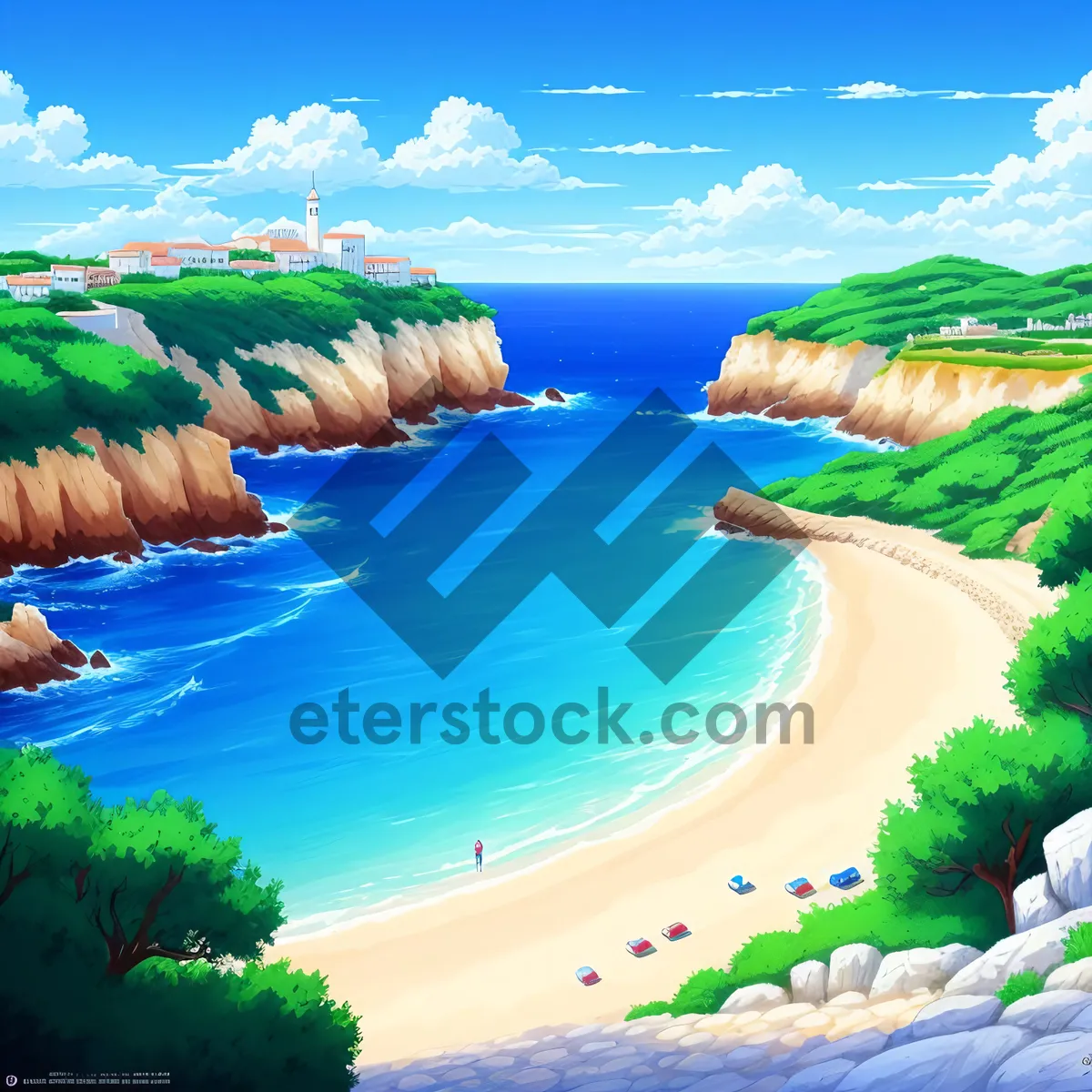 Picture of Serenity by the Sea