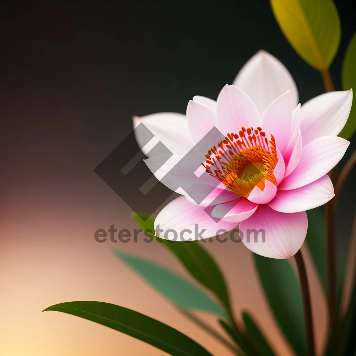 Picture of Pretty in Pink: Lotus Blossom in Full Bloom