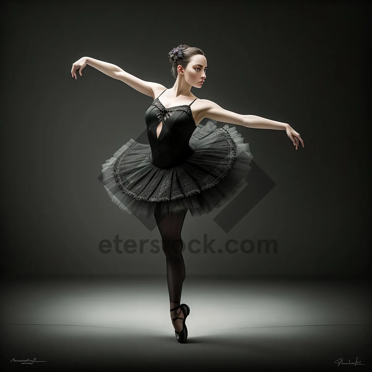 Picture of Dynamic Ballet Performance: Elegance in Motion