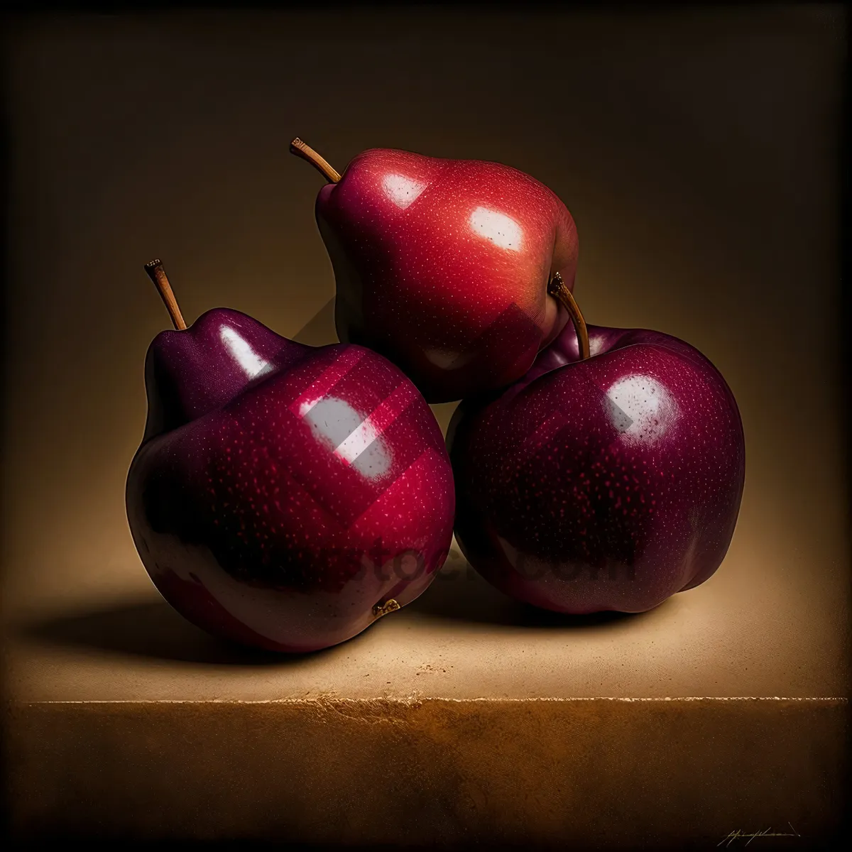 Picture of Juicy Red Delicious Apple - Fresh and Healthy!