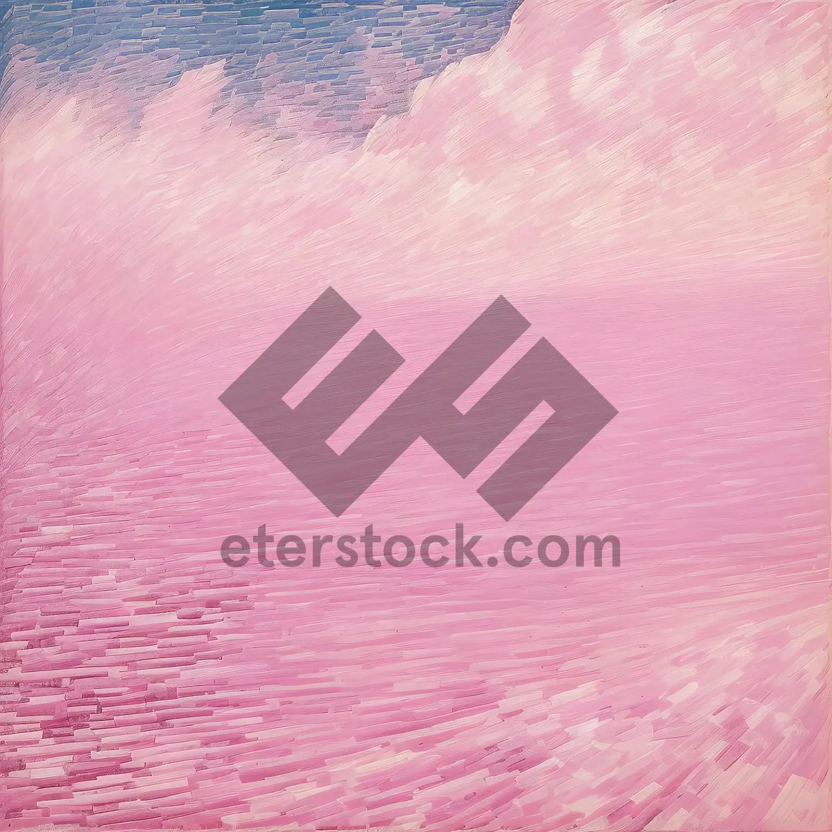 Picture of Colorful Pink Fractal Pattern Wallpaper