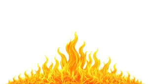 Orange heat symbol graphic art design element