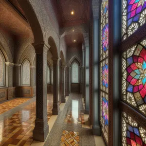 Graceful Gothic Vault in Historic Cathedral