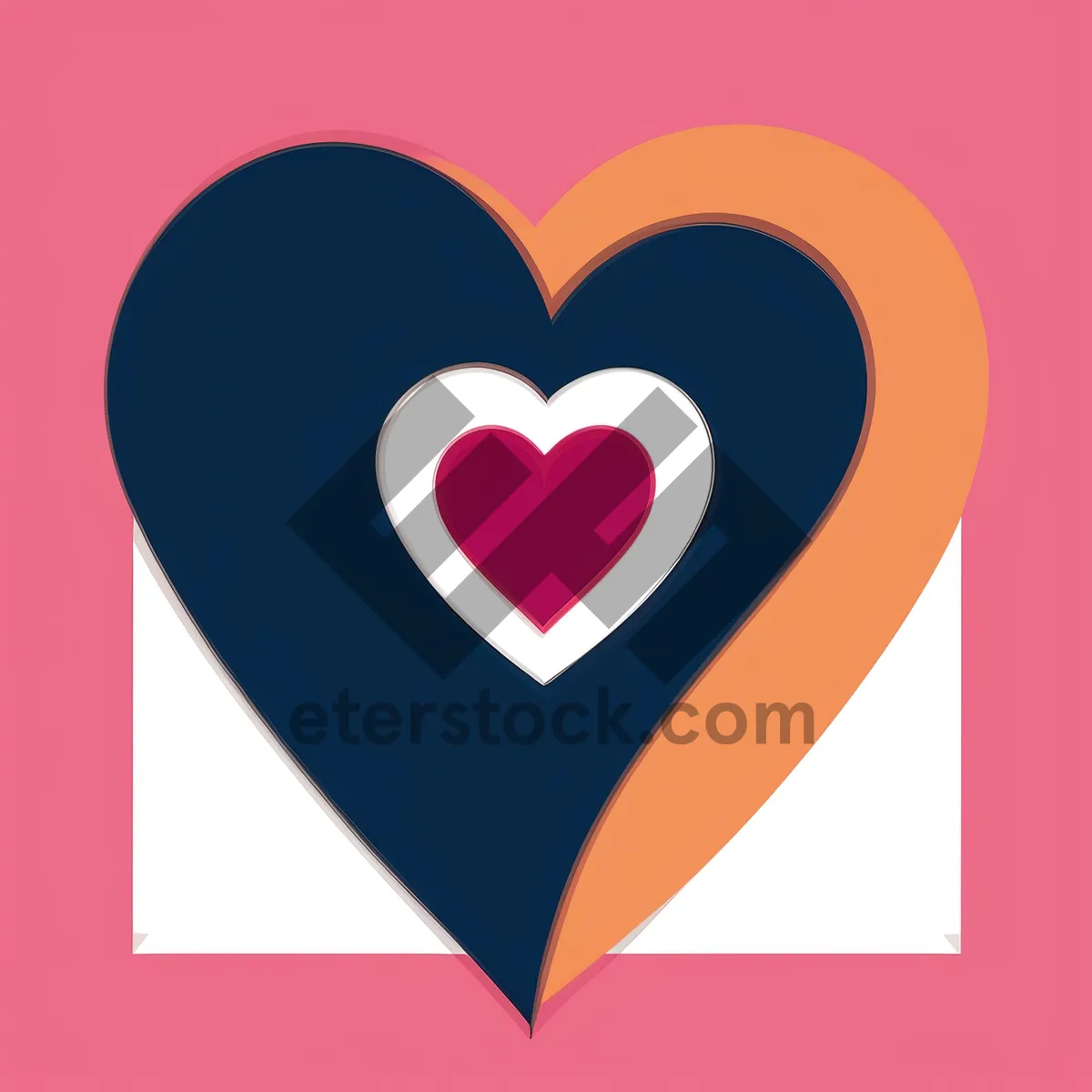 Picture of Valentine's Love Symbol: Heart-shaped Romance Art