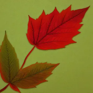 Vibrant Autumn Maple Leaf Pattern