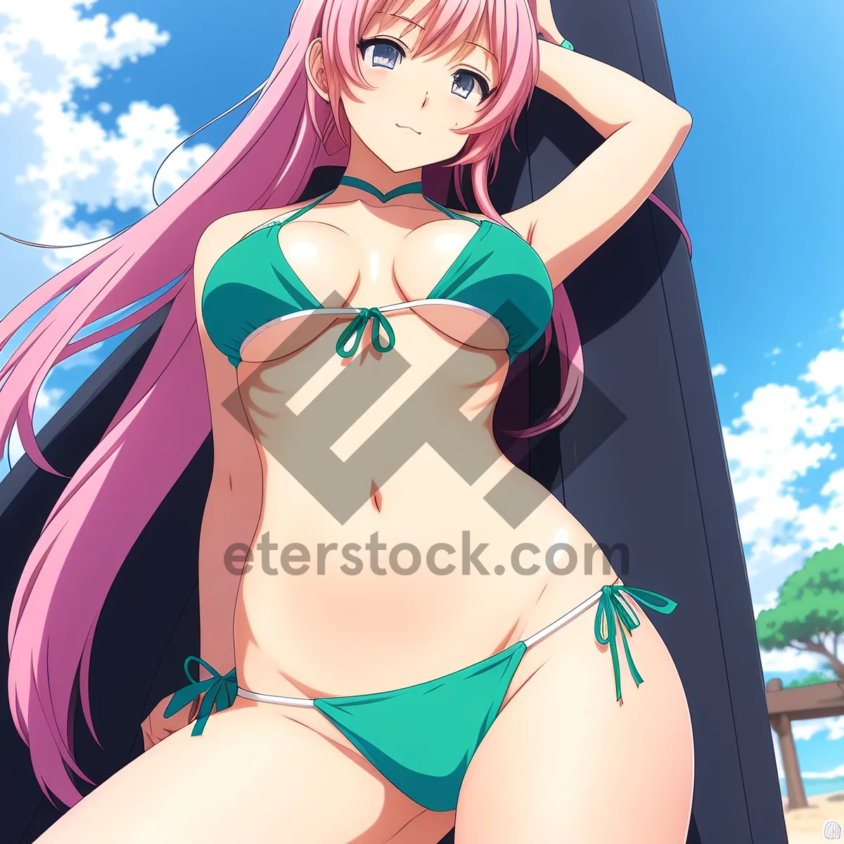 Picture of Joyful Lunar Enchanter: Moonlight Carnival Costume Cartoon