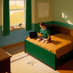 Professional Team at Work in Modern Office Meeting Room