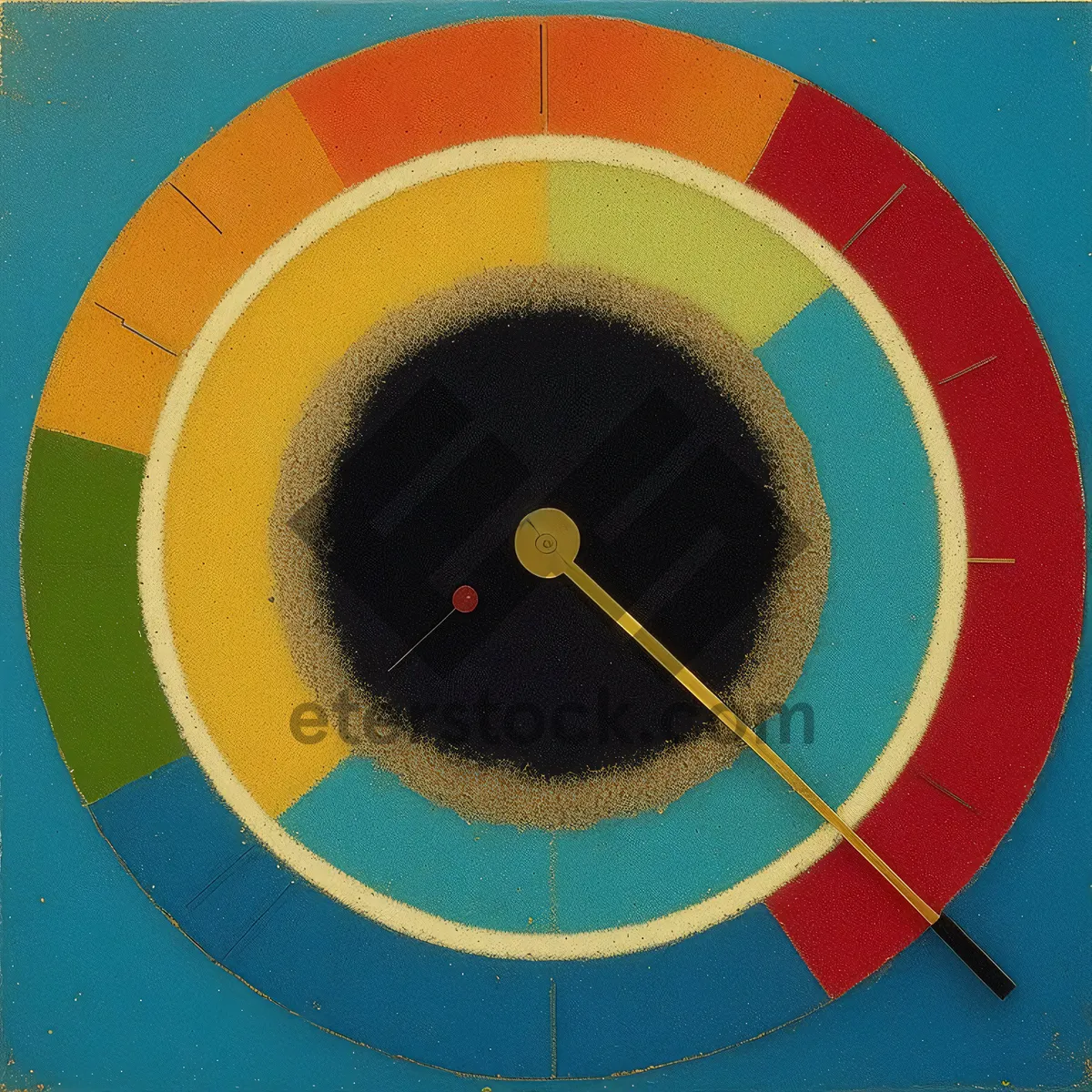 Picture of Circular Vinyl Clock Target