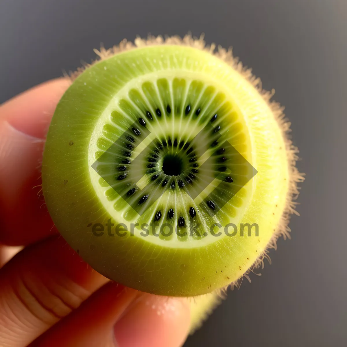 Picture of Refreshing Kiwi Fruit Slice: Juicy and Nutritious!