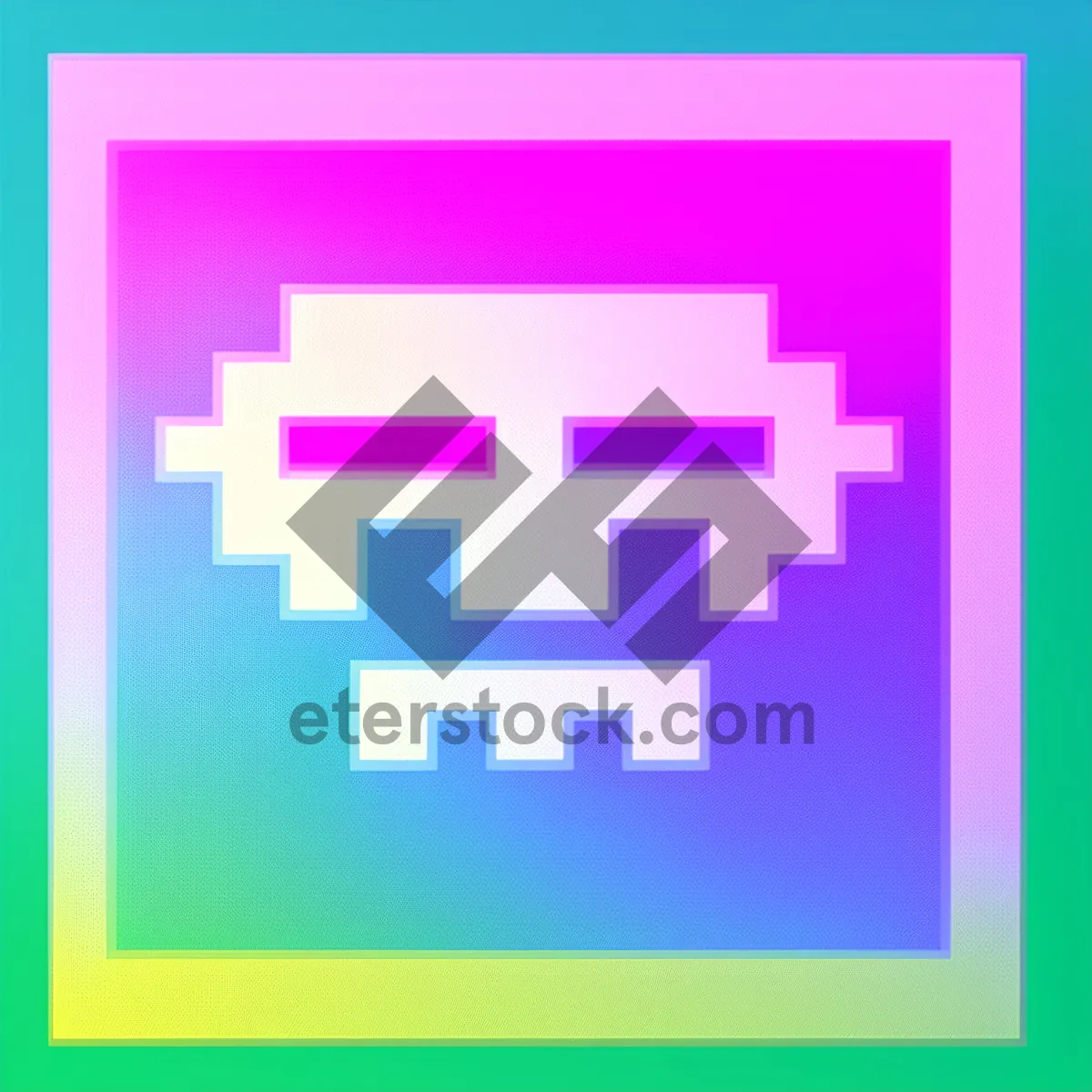 Picture of 3D Icon Button Symbol Sign