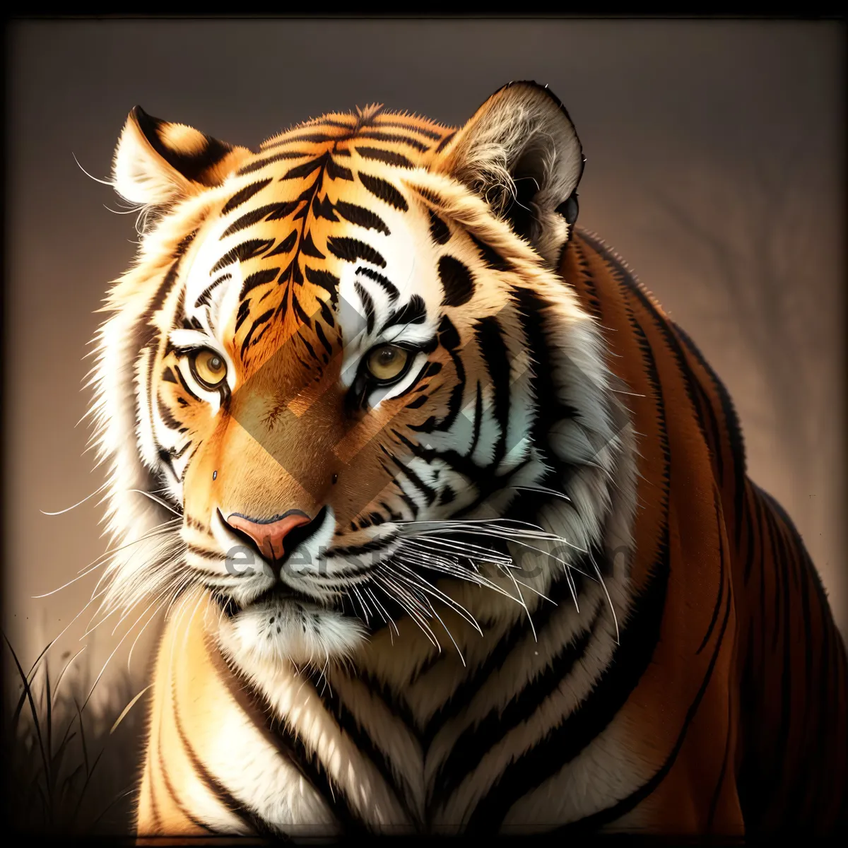 Picture of Majestic Tiger: The Graceful Hunter